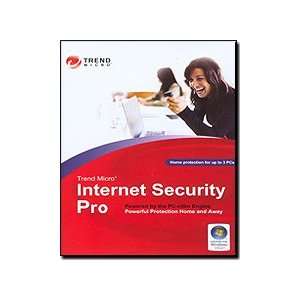  Trend Micro Internet Security Pro 2008 3 User   Retail Box 