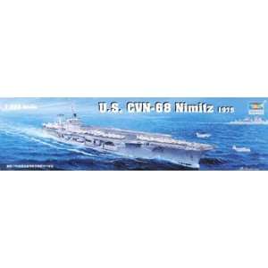   Models   1/350 USS Nimitz CVN68 (Plastic Model Ship) Toys & Games
