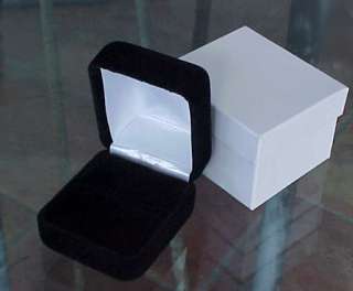   Velvet Longer ENGAGEMENT WEDDING ANNIVERSARY Ring Gift Box  