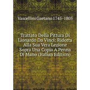   Penna Di Mano (Italian Edition) Vascellini Gaetano 1745 1805 Books