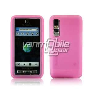 LIGHT PINK SOFT SILICONE CASE + LCD SCREEN PROTECTOR + CAR CHARGER for 