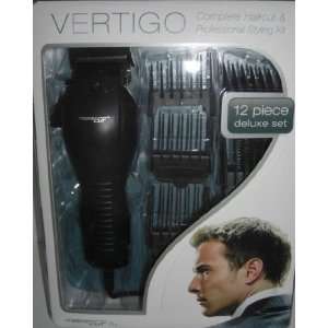 Vertigo Complete Haircut & Professional Styling Kit  12 Piece Deluxe 