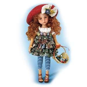   Rhyme Inspired Mary, Mary Quite Contrary Ball Jointed Child Doll