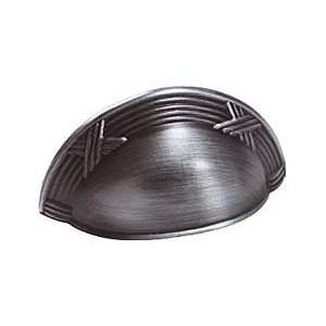  755 15A Versailles 3 Cup Pull   Antique Pewter Cup: Home Improvement