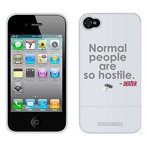  Dexter Normal People on Verizon iPhone 4 Case by Coveroo Electronics