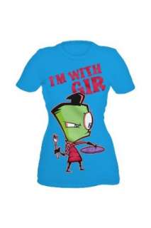  Invader Zim Im With Gir Girls T Shirt Clothing