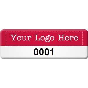  Asset Label, Company Name with Numbering Destructible 