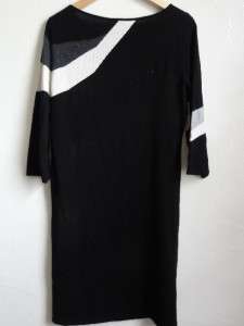 JONES NY PONTE WAVE HEM A LINE RAYON DRESS, Black , Size 8, MSRP $128 