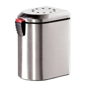  Oggi 7289.0 Deluxe Stainless Steel Countertop Compost Pail 