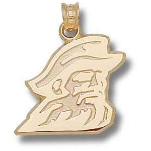 Appalachian State Mountaineers Solid 10K Gold Mountaineer Pendant