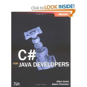  C# for Java Developers (Pro Developer) [Paperback] Allen 