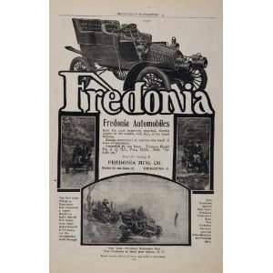  1903 Ad Fredonia Automobile Vintage Endurance Run Race 