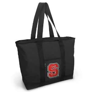  NC State Tote Bag Black Deluxe NC State Wolfpack   For 
