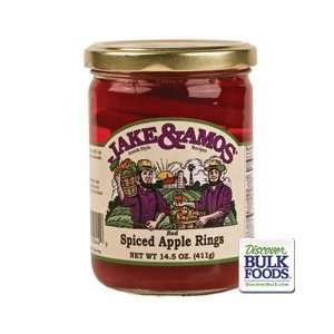 Jake & Amos Spiced Apple Rings (Case of 12)  Grocery 