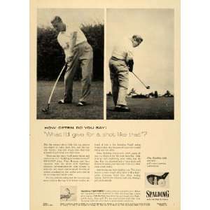   Flites Golf Clubs Top Flite Golfer   Original Print Ad
