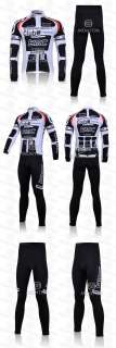 2011 hot team bicycle cycling bike long sleeve jersey jacket only s 