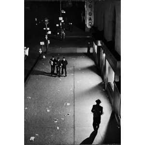  Sailors Looking For Fun in a Curfew Closed Times Square by 