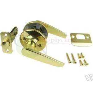  Polished Brass Passage Lever Set   Brand New!!: Home 