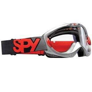  Spy Optic Alloy Gunmetal Clear AFP Goggles Automotive