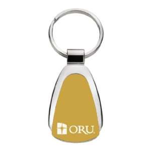 Oral Roberts University   Teardrop Keychain   Gold:  Sports 