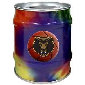  Baylor University Bears BU NCAA Basketball Tie Dye Tin Bank 