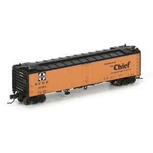   Athearn N RTR 50 Ice Reefer, SF/S&T/Chief #37 ATH23953 Toys & Games