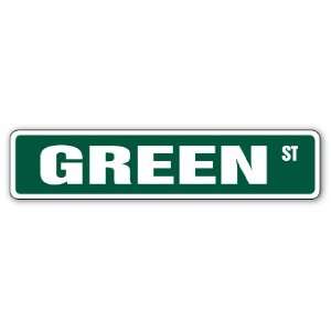  GREEN Street Sign Great Gift Idea 100s of names to choose 