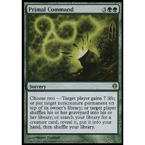   Magic the Gathering Primal Command   Archenemy Toys & Games