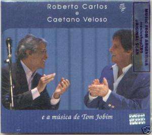 ROBERTO CARLOS CAETANO VELOSO A MUSICA DE TOM JOBIM CD  