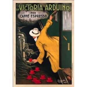 Victoria Arduino 1922 by Leonetto Cappiello. size 38 inches width by 