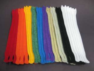Velcro 8 Fasteners straps cable ties rainbow lot 50  