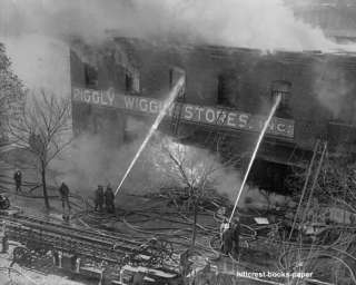 Piggly Wiggly Fire Washington DC photo picture 1923  