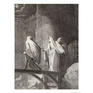 Empress Matilda Imprisoned by Stephen in Oxford Castle Giclee Poster 