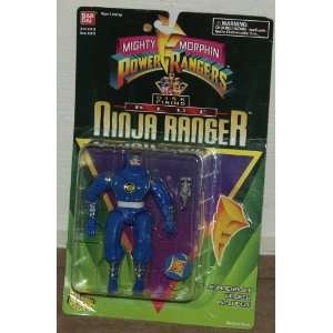   Morphin Power Rangers Disk Firing Blue Ninja Ranger Toys & Games