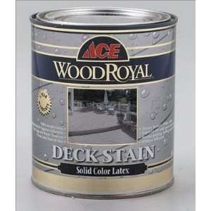    ACE WOOD ROYAL LATEX SOLID COLOR DECK STAIN