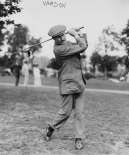1800s photo Vardon Mr Vardon swinging golf club  