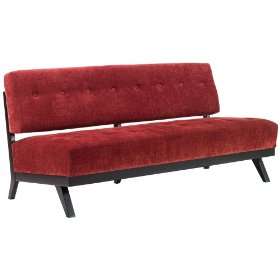    Trace Collection Pimento Red Armless Sofa: Home Improvement
