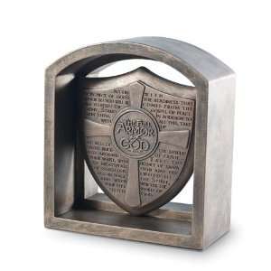  Armor of God Bookend   5 x 5 7/8