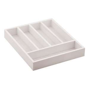   woods SWT5W 5 COMPARTMENT SILVERWARE TRAY WHITE