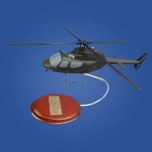  Bell OH 58 Kiowa Quality Desktop Wood Model Helicopter 