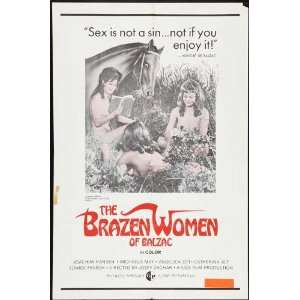 The Brazen Women of Balzac Poster Movie 11 x 17 Inches   28cm x 44cm 