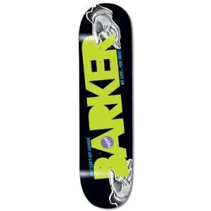  Hype Skateboards Barker Forever Black Deck   8 Sports 