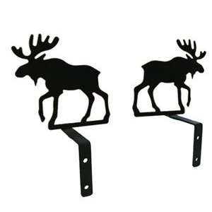  Rustic Moose Wrought Iron Swag Hooks: Everything Else