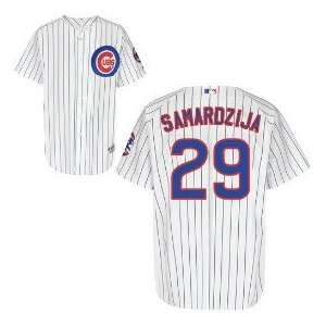  Chicago Cubs Jeff Samardzija Home Authentic Jersey Sports 