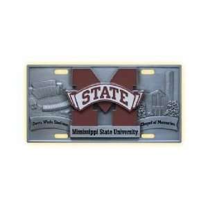  Mississippi State Bulldogs Official License Plate Sports 