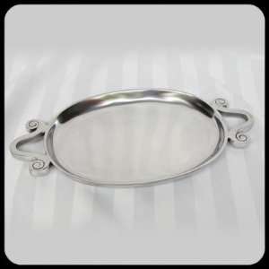  Pewter Oval Tray