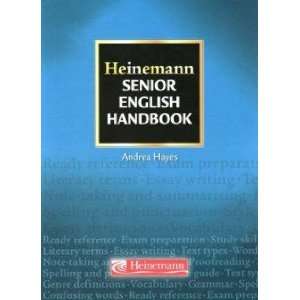  Heinemann Senior English Handbook A HAYES Books