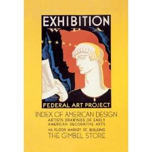 Exclusive By Buyenlarge WPA Federal Art Project Index of American 