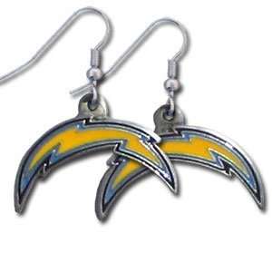  San Diego Chargers NFL Dangle Ear Rings: Sports & Outdoors