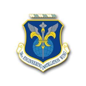  US Air Force 38th Engineering Installation Wing Decal 